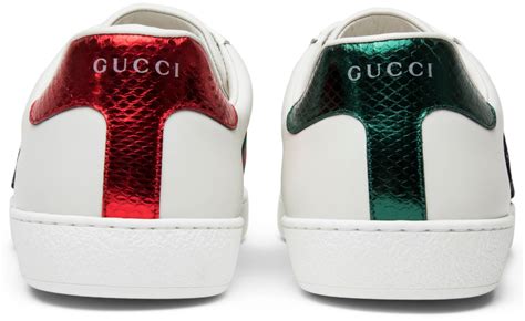 snake black gucci shoes|gucci ace embroidered snake.